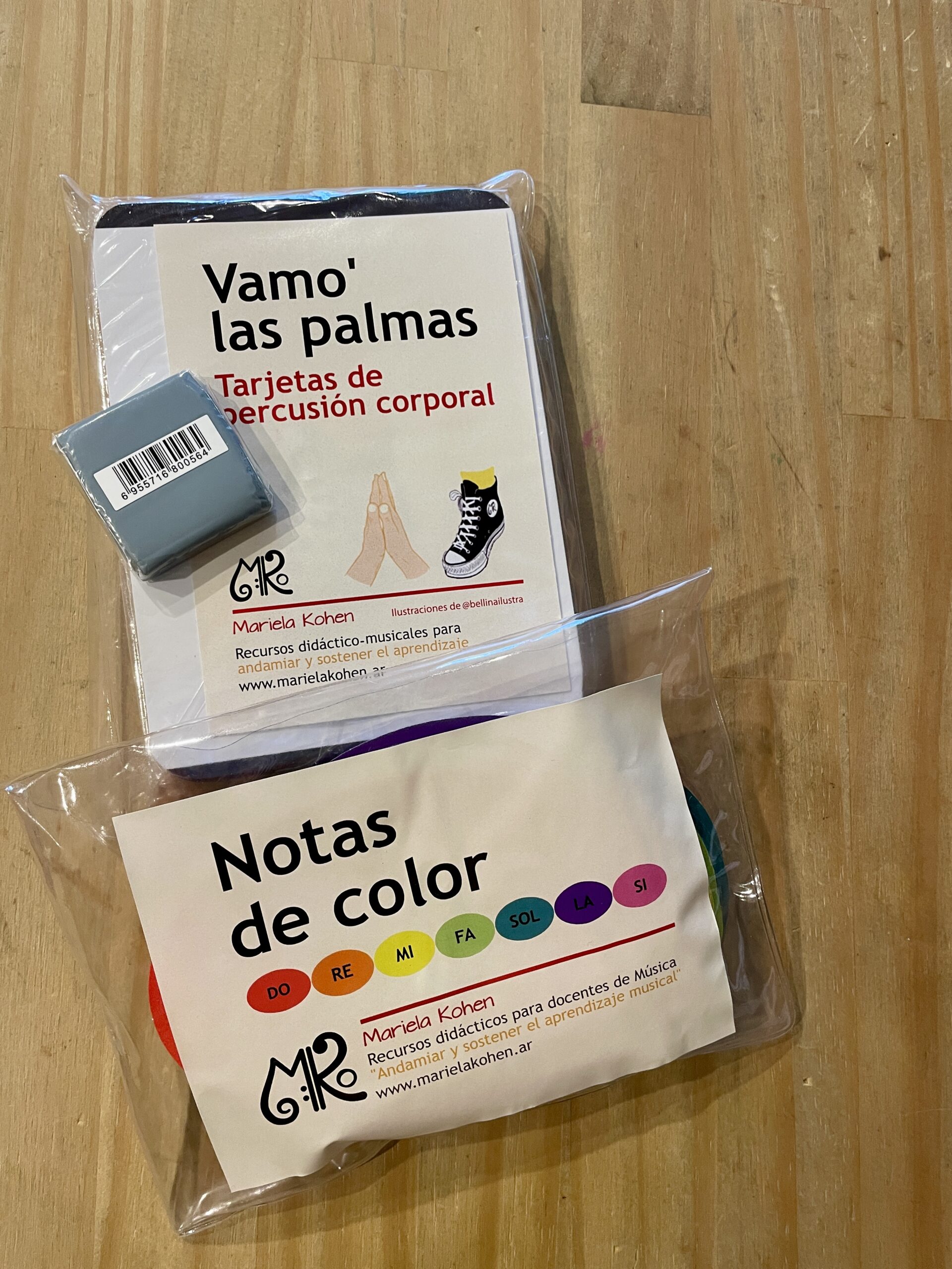 Combo Notas de color + Vamo' las Palmas